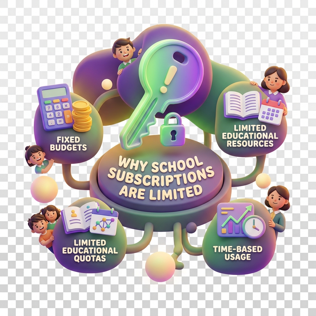 Why a school subscription is limited